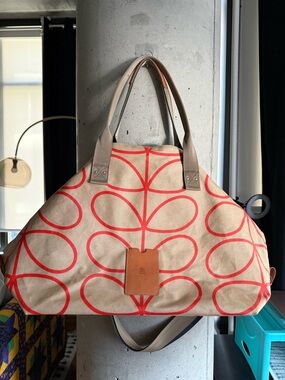 ETC. by Orla Kiely Vinyl Duffel Bag
